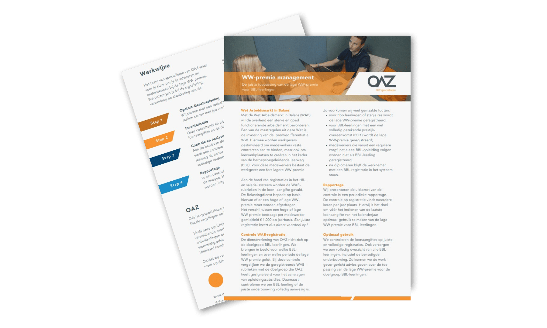 Factsheet WW-premie mock