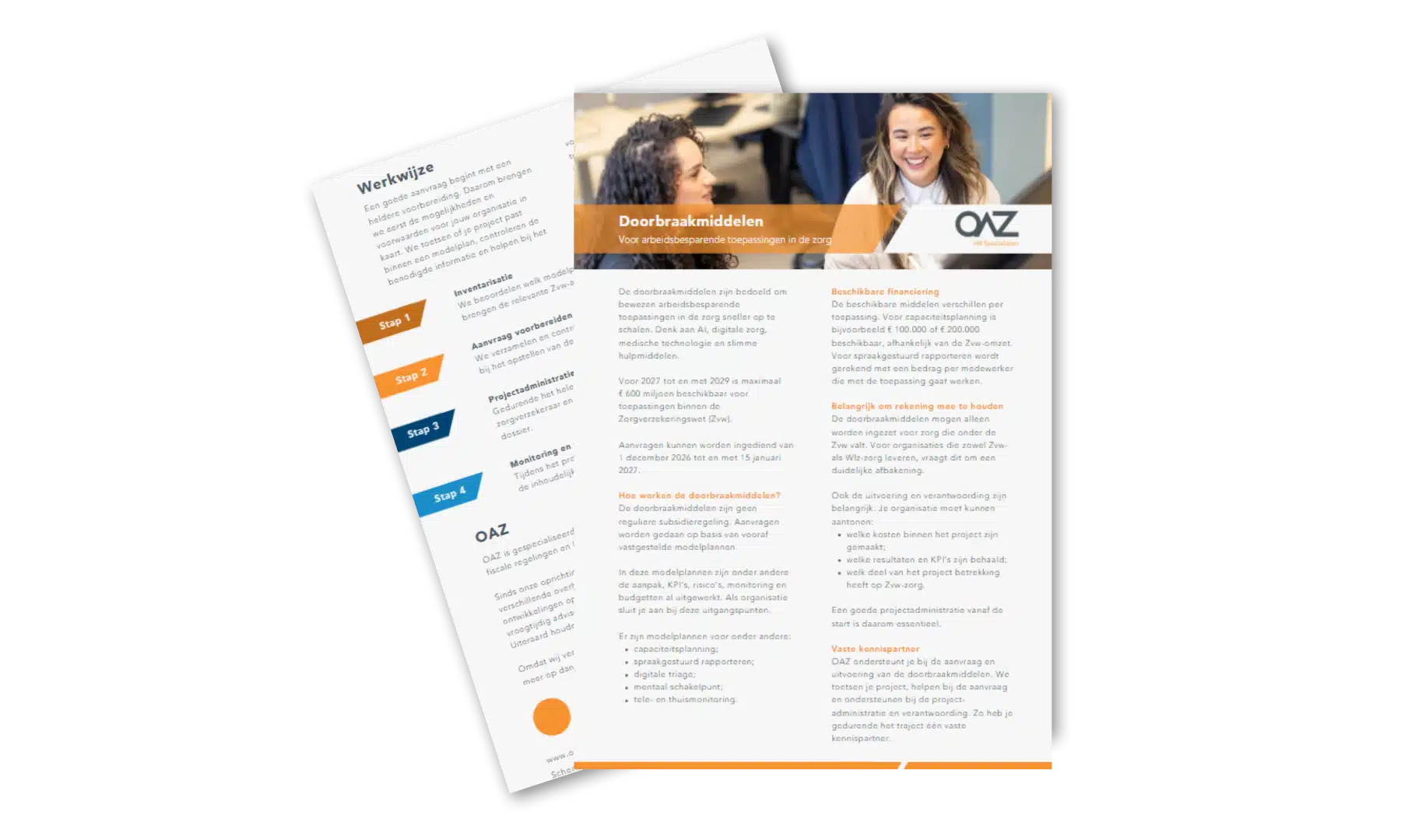 Factsheet doorbaakmiddelen
